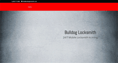 Desktop Screenshot of bulldoglocksmith.com