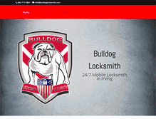 Tablet Screenshot of bulldoglocksmith.com